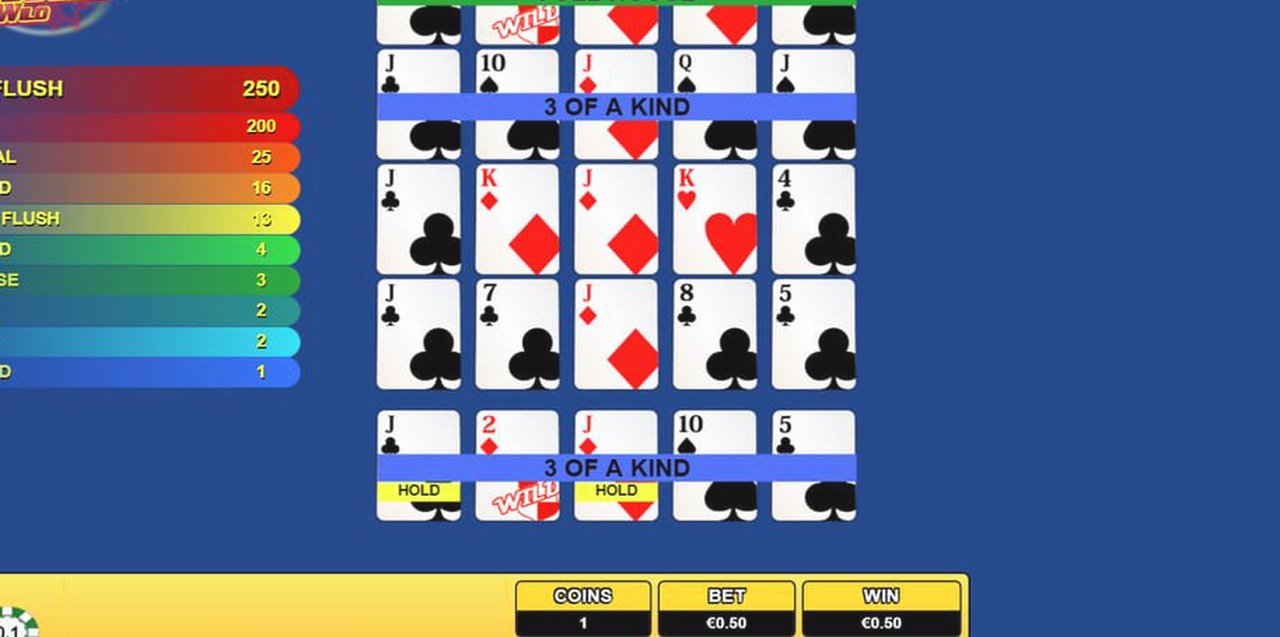 Deuces Wild · Giao diện ứng dụng OKWIN